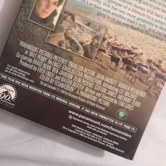 Will Penny paramount video VHS tape - Picture 7 of 7